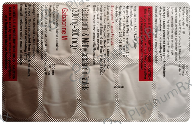 Gabacrine M Tablet