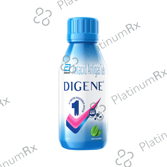 Digene Acidity & Gas Relief Mint Suspension 200ml