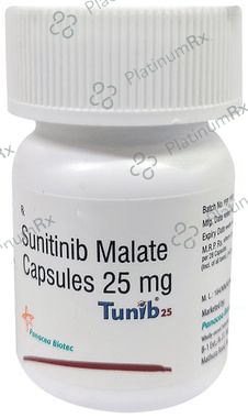 Tunib 25mg Capsule 28s