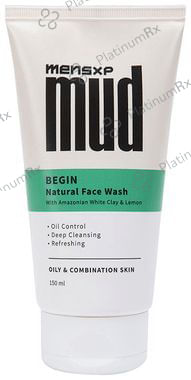Mensxp Mud Face Wash for Men Oily & Combination skin