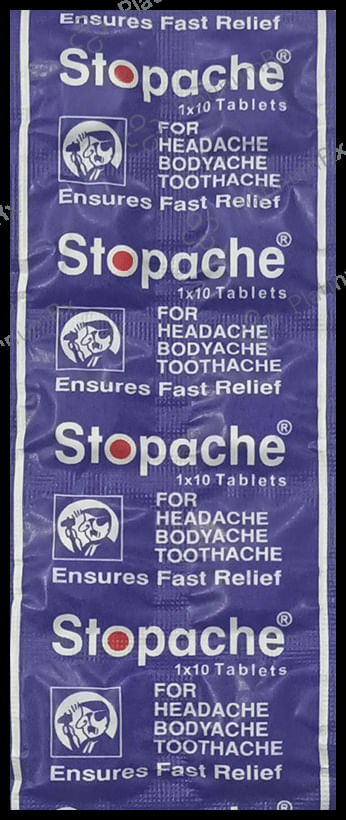Stopache 500/50mg Tablet 10s