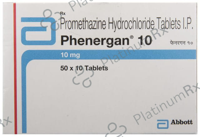 Phenergan 10mg Tablet 10s