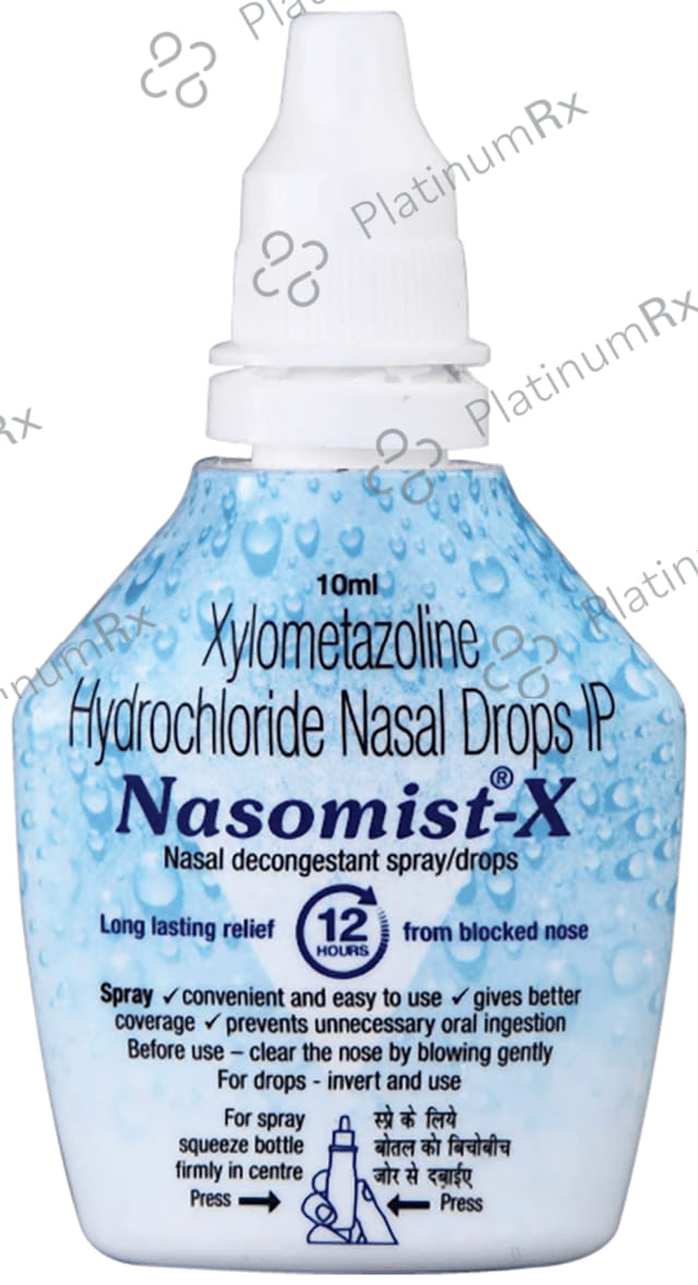 Nasomist X Nasal Drops 10ml
