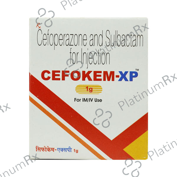Cefokem XP 1000/500mg Injection 1s