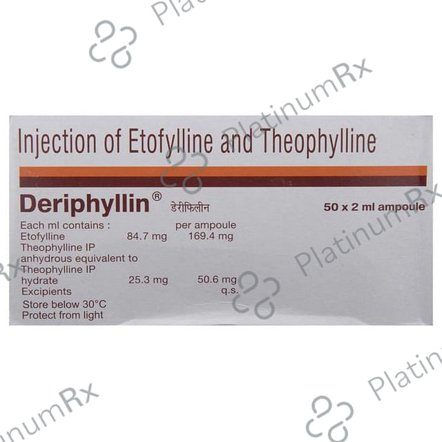 Deriphyllin Injection 10 Injection