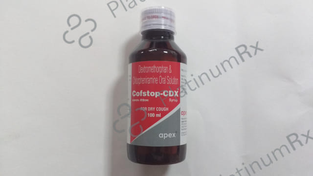 Cofstop CDX 2/10mg Syrup 100ml