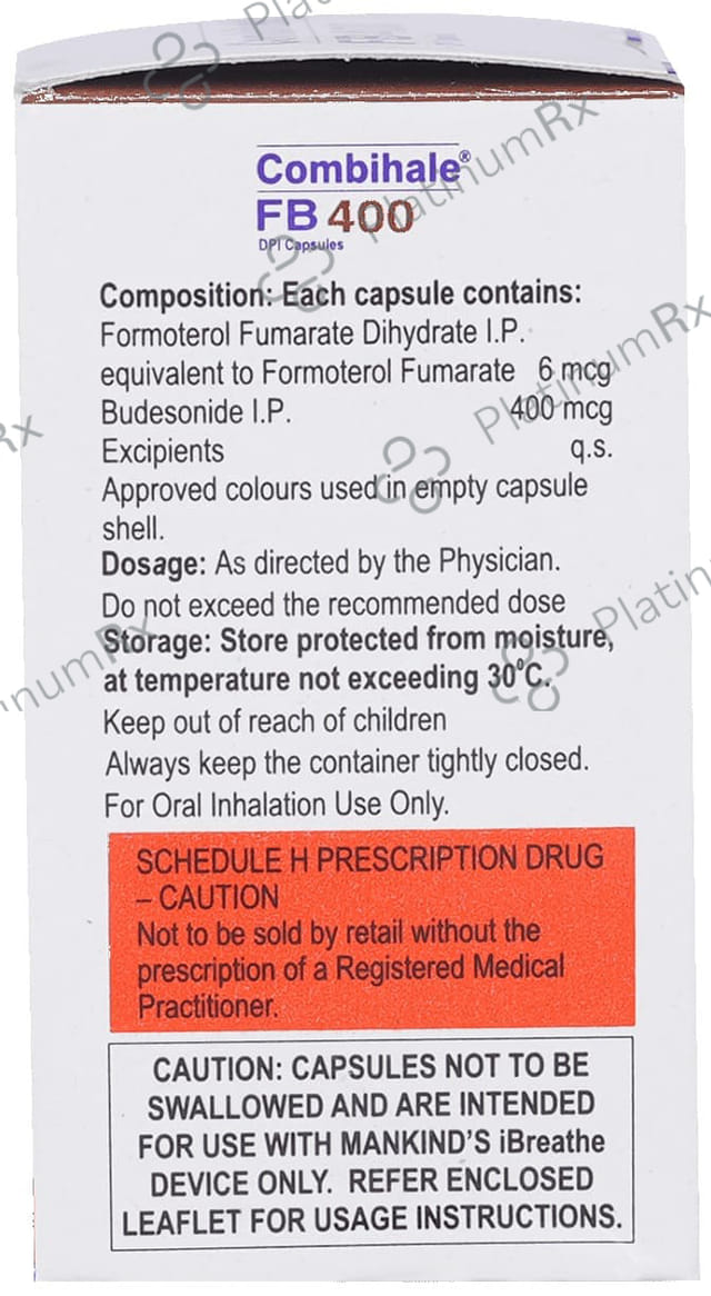 Combihale FB 400 DPI Capsule 30s