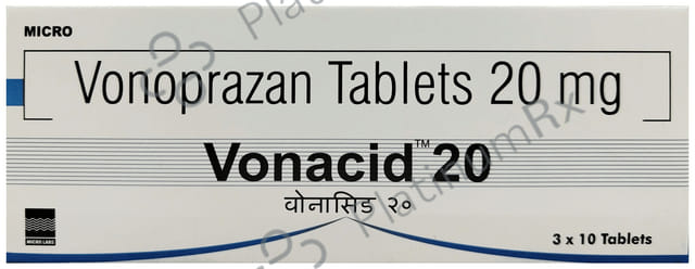Vonacid 20mg Tablet 10s