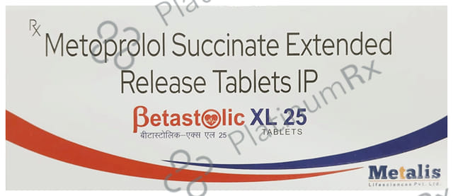 Betastolic XL 25mg Tablet 10s