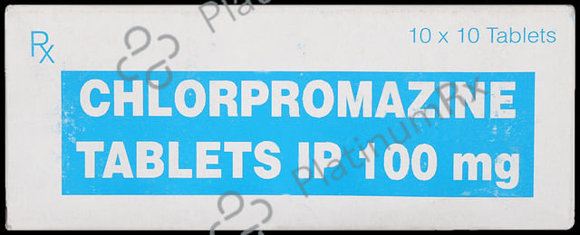 Chlorpromazine 100mg Tablet 10s (Sun)