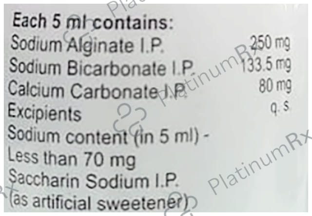 Exceraft Mint Flavour Sugar Free Suspension 200ml