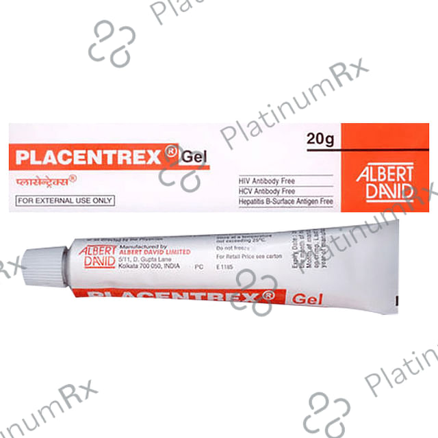 Placentrex 100mg Gel 20gm