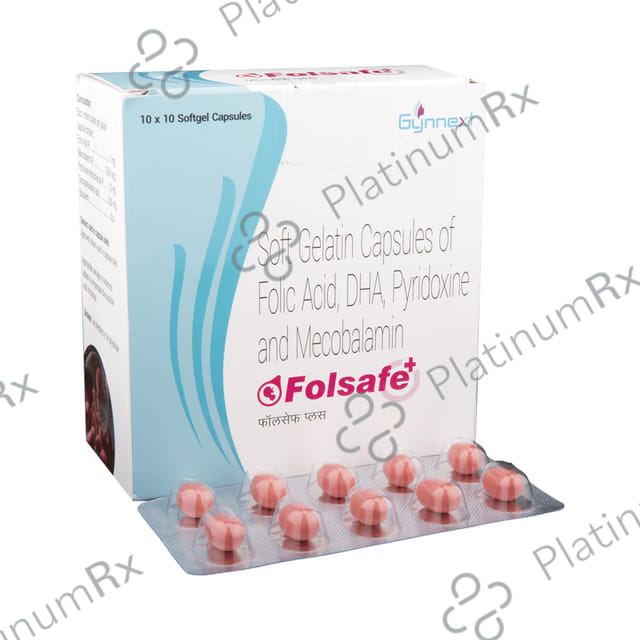 Folsafe Plus Soft Gelatin Capsule 10s