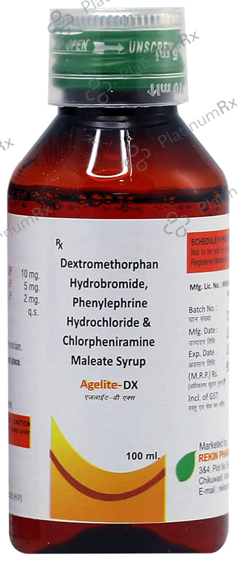Agelite DX 2/10/5mg Syrup 100ml