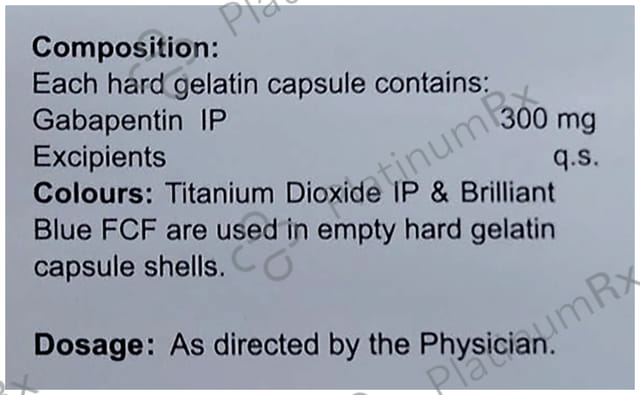 Gabipenta 300mg Capsule 10s