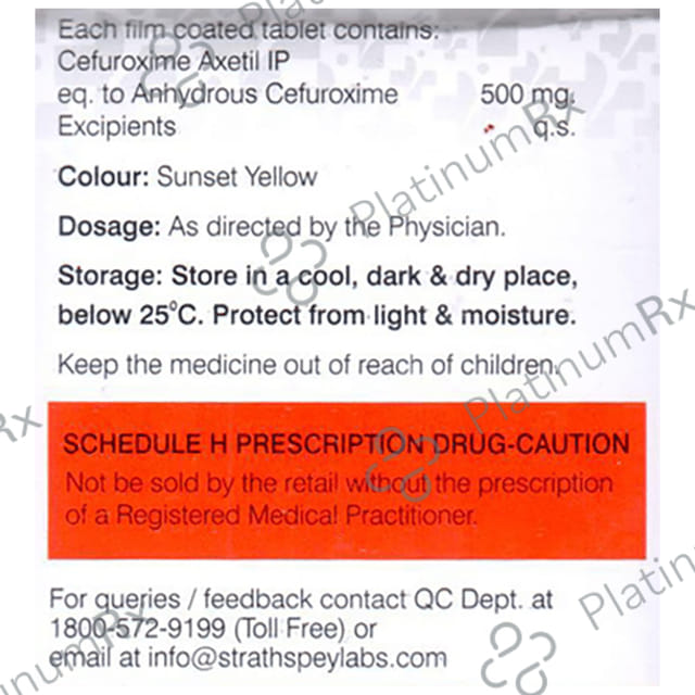 Crx 500mg Tablet 10s