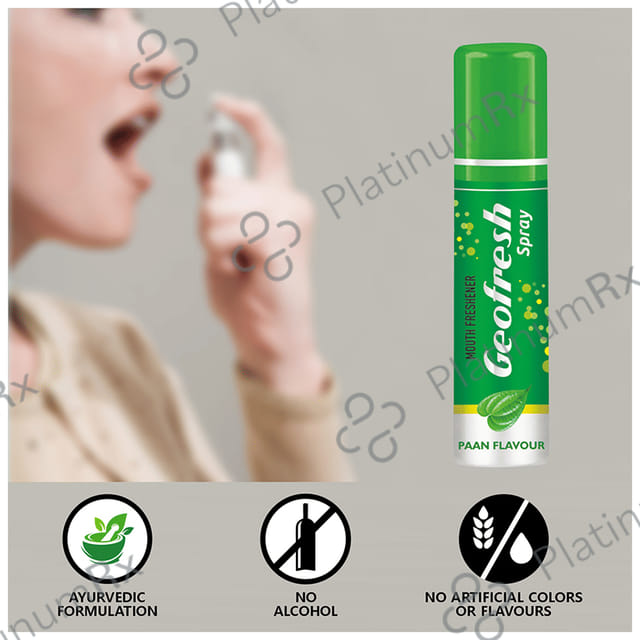 Leeford Geofresh Ayurvedic Mouth Freshner Spray Paan