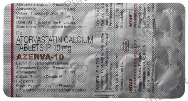 Azerva 10mg Tablet 10s