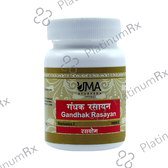 Uma Ayurveda Gandhak Rasayan Tablet 1000 tablets