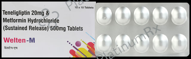 Welten M 500mg/20mg Tablet