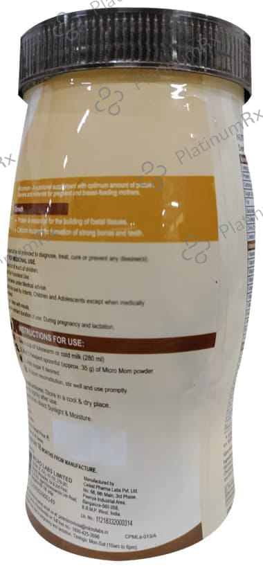 Micromom Chocolate Flavour Powder 200gm