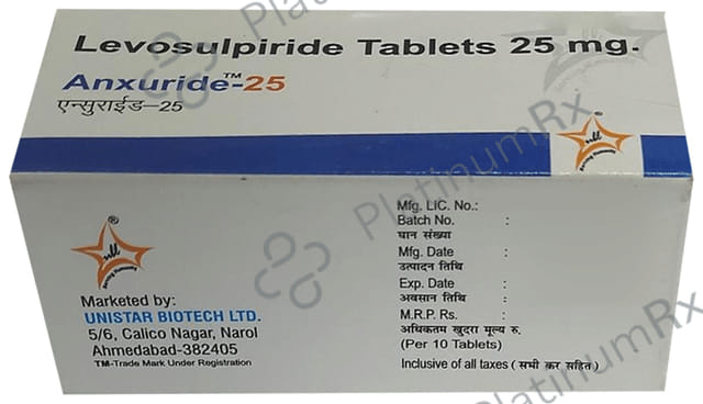Anxuride 25mg Tablet 10s