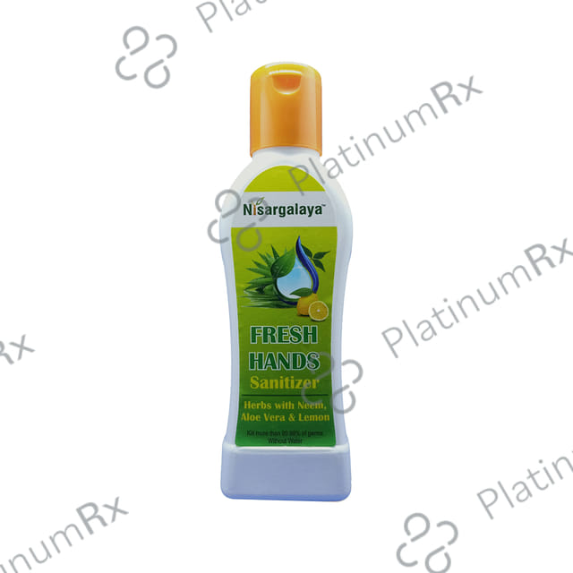 Nisargalaya Fresh Hands Sanitizer