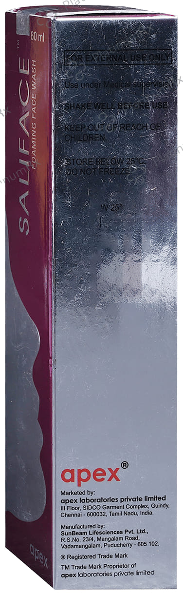 Saliface 2% Salicylic Acid Face Wash 60ml