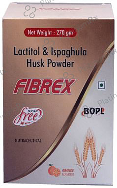 Fibrex Husk Powder Orange Sugar Free 270 Granules
