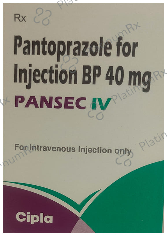 Pansec 40mg Injection 10ml
