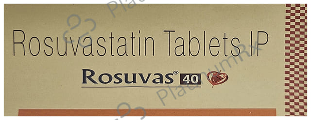 Rosuvas 40mg Tablet 10s