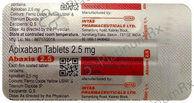 Abaxis 2.5mg Tablet 10s