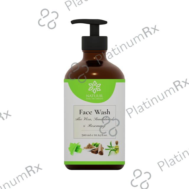 Natuur Aloevera, Sandalwood & Rosemary Face Wash