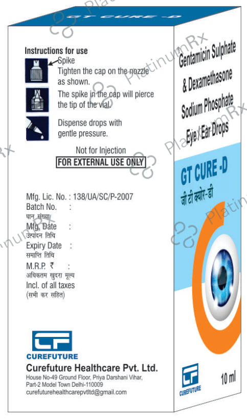 GT Cure-D Eye/Ear Drops