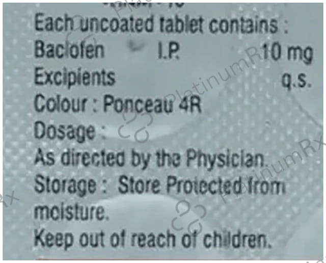 Gleefen 10mg Tablet 10s