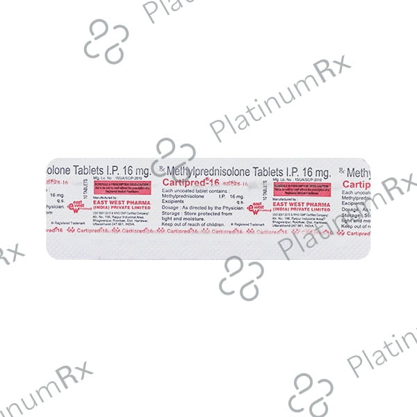 Cartipred 16mg Tablet 10s