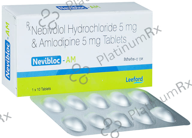 Nevibloc AM 5/5mg Tablet 10s