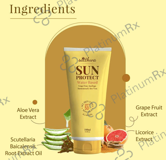 Satthwa Sun Protect SPF 50 PA+++ Cream 100ml