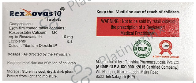Rexxovas 10 Tablet