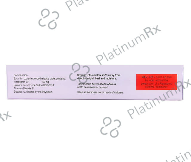 Miragron 50mg Tablet ER 10s