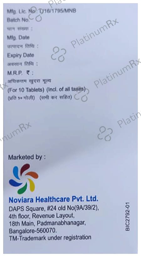 Seglim MV 2/500/0.2mg Tablet 10s