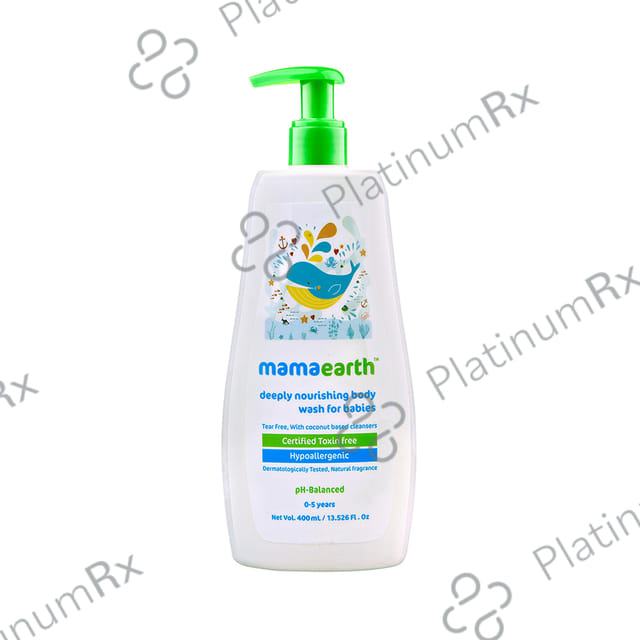 Mamaearth Deeply Nourishing Body Wash for Babies.