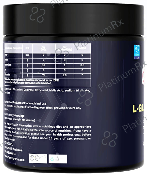 Healthy You L-Glutamime 5gm Powder Unflavored