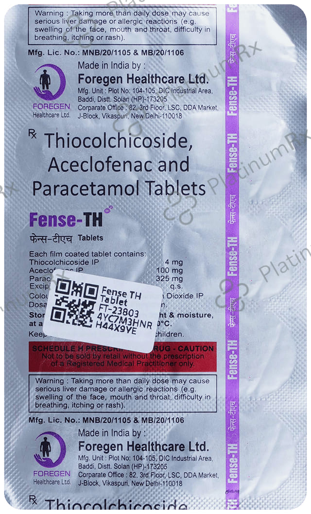 Fense TH Tablet 10s
