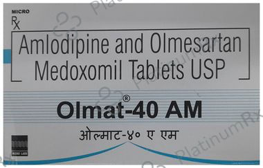 Olmat 40 AM 5/40mg Tablet 15s