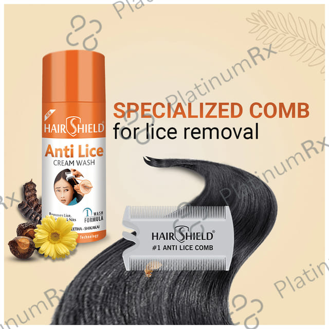 Hairshield Anti Lice Cream Wash 30ml
