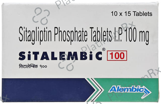 Sitalembic 100mg Tablet 15s