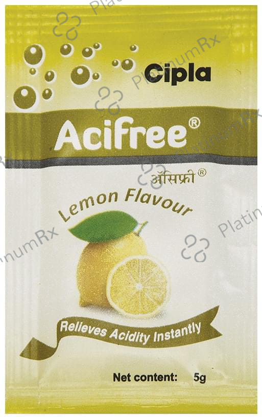 ACI Free Lemon Flavour Sachet 5gm