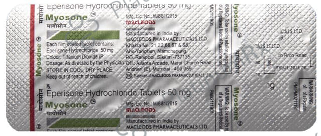 Myosone 50mg Tablet 10s