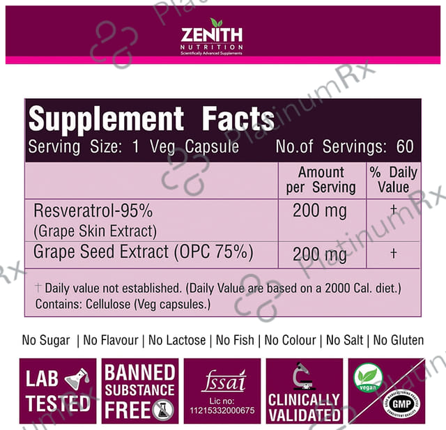 Zenith Nutrition Agefly Capsule